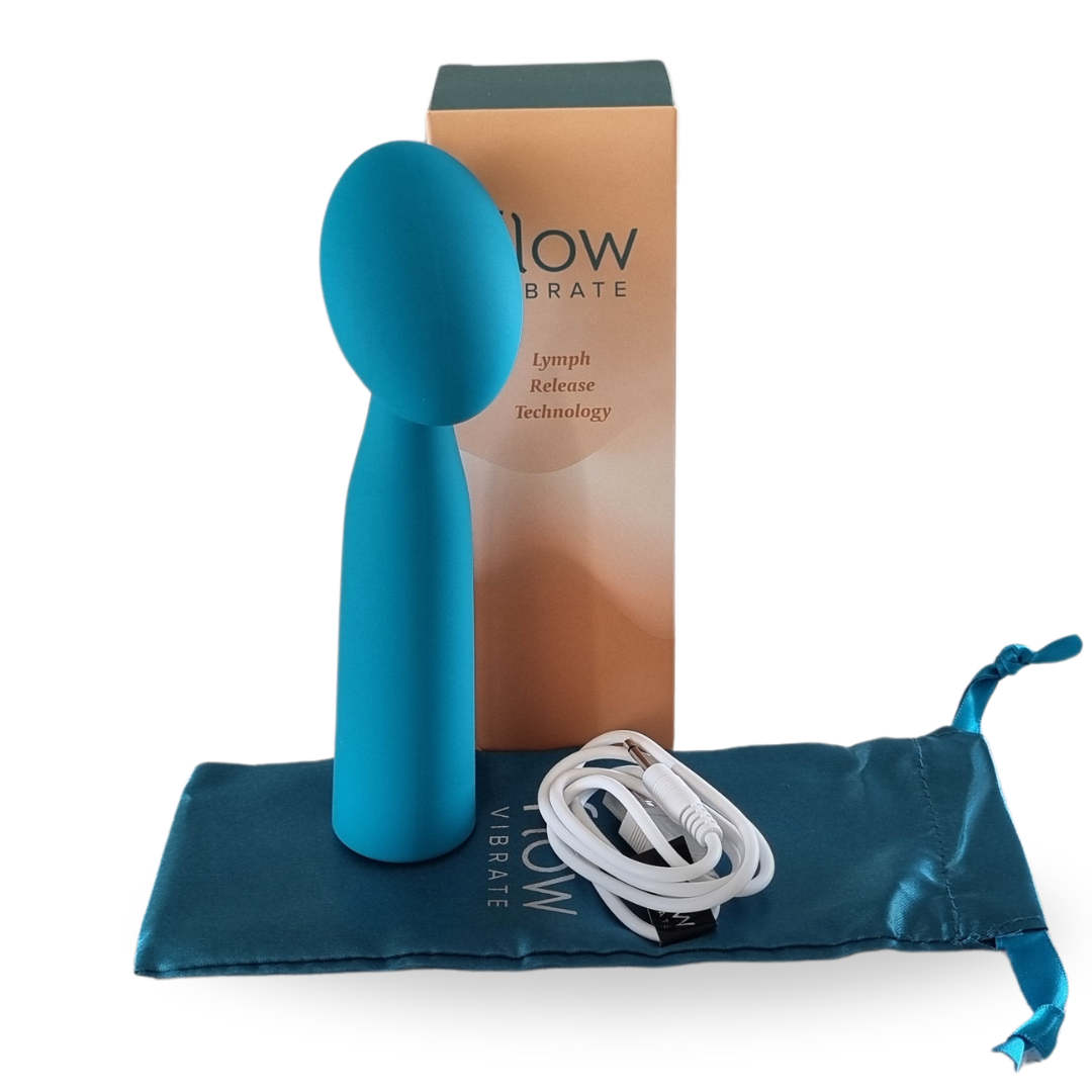 Flow Vibrate Vibrating Facial Massager With FREE Organic Jojoba Oil